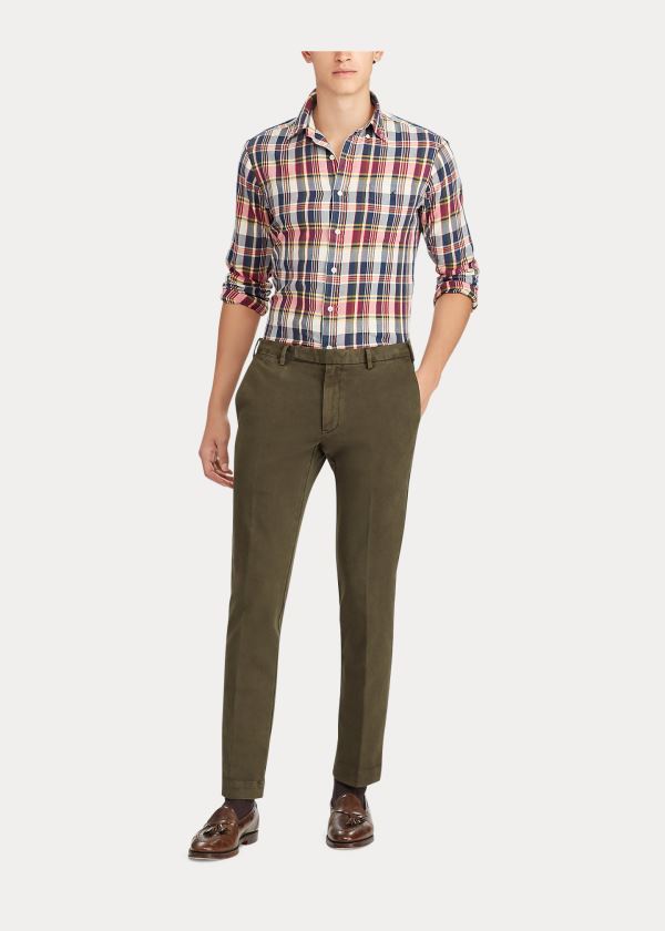 Men's Polo Ralph Lauren Stretch Slim Fit Chinos | 108694BRL